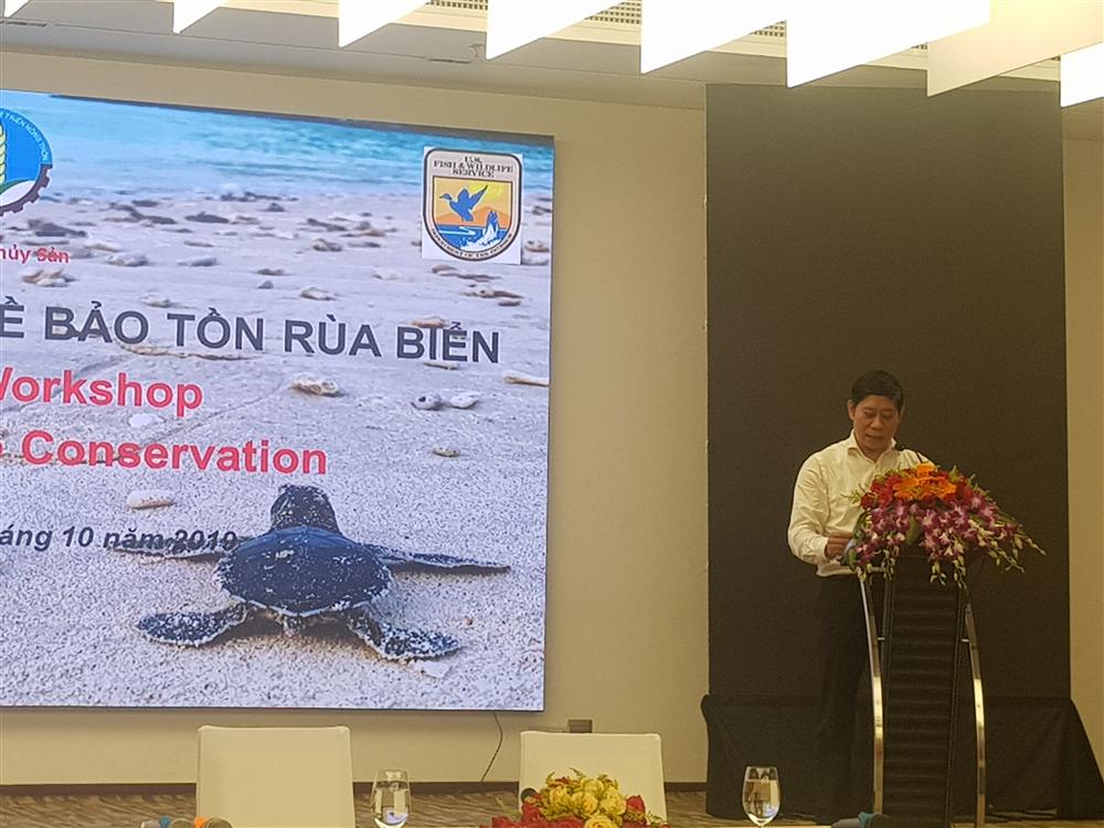 Phát biểu khai mạc của ông Nguyễn Quang Hùng - Phó Tổng cục trưởng Tổng cục thủy sản: